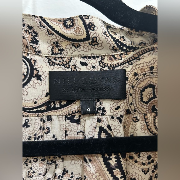 Nili Lotan Leora Paisley Dress - Picture 6 of 7